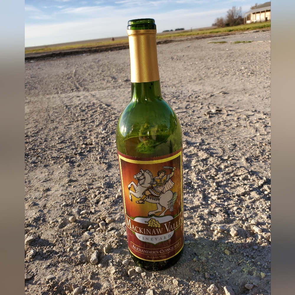 Mackinaw Valley Vineyard Bottle